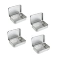 thumbnail image 3 of OULII 8PCS Mini Tinplate Box Small Metal Boxes Sturdy Storage Box with Lid for Daily Use, 3 of 6