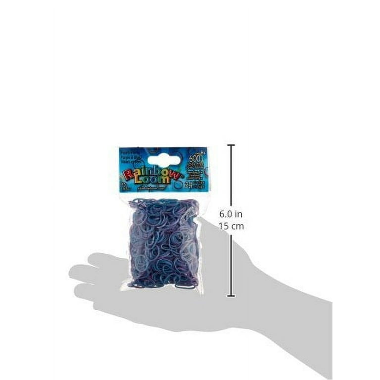  Rainbow Loom Twistz Bandz Refill - Jelly Navy Blue : Toys &  Games