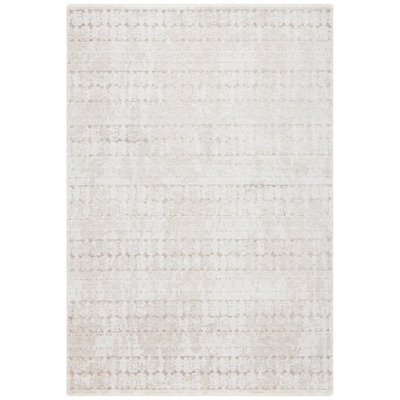 SAFAVIEH Webster Janie Abstract Area Rug, Beige/Grey, 4' x 6'
