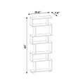 thumbnail image 7 of Ada Home Decor Bates Multiple Tier Bookcase, Oak, 7 of 7