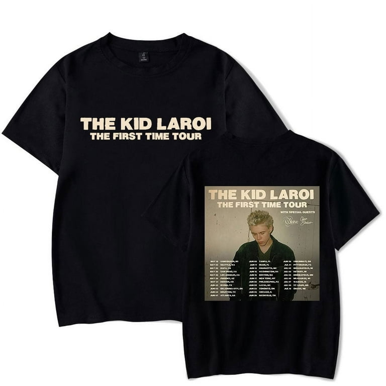 The Kid LAROI The First Time 2024 Tour T-Shirt Women Men Fashion