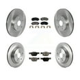 thumbnail image 1 of Transit Auto Front Rear Disc Brake Rotors and Ceramic Pads Kit for Car 2019-2022 Subaru Forester with 294mm Diameter Rotor K8T-103950, 1 of 11