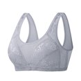 thumbnail image 2 of Ahuyic Summer Womens Bras,Plus Size Bras for Women,Middle Aged And Elderly Underwear Women's Large Chest Bra Without Steel Ring Or Sponge Breathable Plus Size Bra, 2 of 4