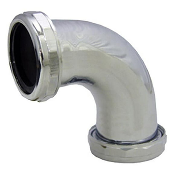 03-3853 90 Degree Elbow, Chrome - 1.5 in.