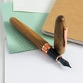 thumbnail image 4 of Conklin All American Pau-Preto Wood Rose Gold Fountain Pen, 4 of 8