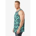 thumbnail image 3 of KingSize Men's Big & Tall Shrink-Less Lightweight Tank, 3 of 5