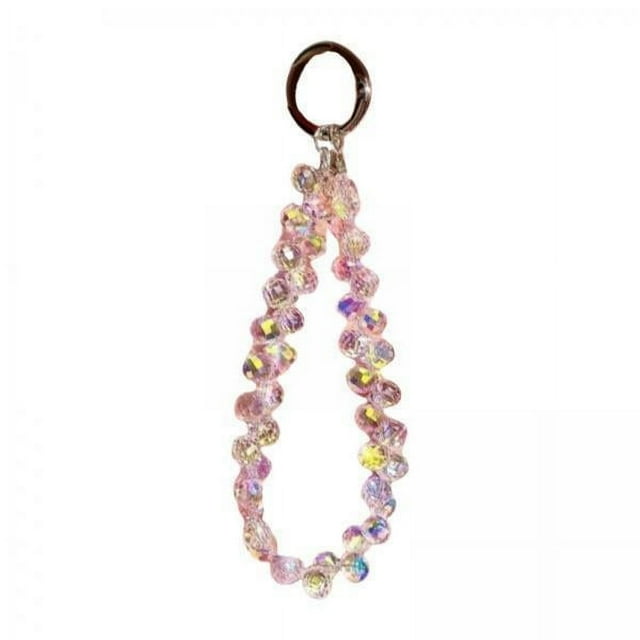 Llavero,Pulsera llavero con cuentas llavero llavero de cristal,Cadena de brazaletes,regalos de fiesta,llaveros,decoración,Llavero de cristal para bolso de mano,decoración para llavero,Llavero