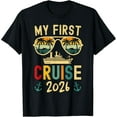 thumbnail image 2 of 100% Cotton My First Cruise 2026 Matching Family Cruise Vacation Trip T-Shirt, 2 of 5