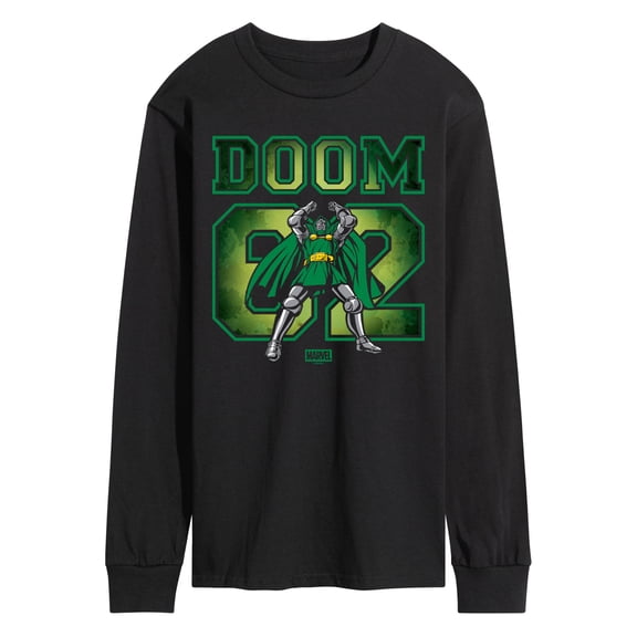 Fantastic Four - Dr. Doom Jersey - Men's Long Sleeve Graphic T-Shirt