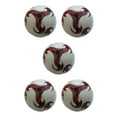 thumbnail image 3 of Maytalsory Wide Application Soccer Ball For Training And Sports Football Game Blast-proof 1 White 5Set, 3 of 6