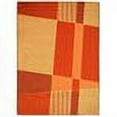 thumbnail image 2 of Kid Essentials - Teen Area Rugs Spazz, 5'4" x 7'8", Orange, 2 of 2