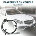 thumbnail image 3 of ABS Wheel Speed Sensor for Mercedes-Benz Vito Mixto W639 Durable No.6394409834 Rear Right, 3 of 6