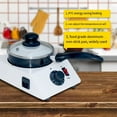 thumbnail image 3 of Toystoory Horno de fusión de chocolate que calienta la temperatura ajustable Súper conveniente Súper sin preocupaciones Herramientas y accesorios para hornear, 3 of 6