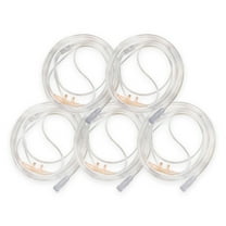 JWYN 5pk 7Ft Adult Oxygen Nasal Cannula, Salter Style, Trumpet Connector
