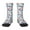 1 Black, variant on Sport Items Print Children's Colorful Socks,Unisex Kids and Toddlers' Cushioned Sock,Kids Athletic Crew Socks,for Everyday Wear and Sports