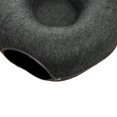 thumbnail image 3 of DOLITY Cat Tunnel Bed Cat House Pet Accessories Kitten Semi Closed Hideout with Zipper Deep Gray 50cm, 3 of 8