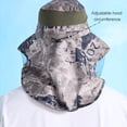 thumbnail image 3 of Men’s UPF50+ Wide Brim Sun Protection Fishing Hat with Adjustable Fit & Insect Repellent, 3 of 6