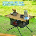 thumbnail image 4 of Cesta de malla para escritorio JShteea El nuevo Gran capacidad para Picnic Acampar Pescar, 4 of 9