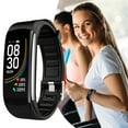 thumbnail image 2 of Color Screen Bluetooth Smart Bracelet - Heart Rate/Sleep Tracking, IP68 Waterproof - 13-Day Battery, Call Reminder - for Fitness and Daily Use, 2 of 3