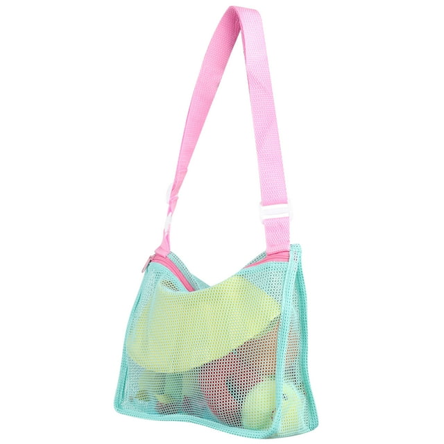 Malla De Juguete Para Niños, Bolsa De Colección De Conchas De Playa, Bolsa De Malla De Almacenamiento De Juguetes De Arena Para Niños Y Niñas, Accesorios De Natación Kearding HA040392-03