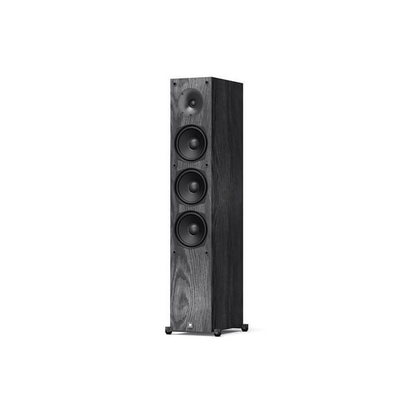 Monoprice Monolith T5 Floorstanding Tower Speaker - Black (Each) Powerful Woofers, Punchy Bass, High Performance Audio, For Home Theater System - Audition Series