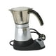 thumbnail image 3 of Cafetera Espresso Eléctrica perfecl 300 ml 6 tazas aluminio acrílico, 3 of 6