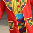 thumbnail image 5 of Disfraz de payaso de circo divertido para adultos, para fiestas, para hombres y mujeres, para fiestas de Navidad, actuaciones en el escenario, vestido de broma sin peluca, 5 of 5