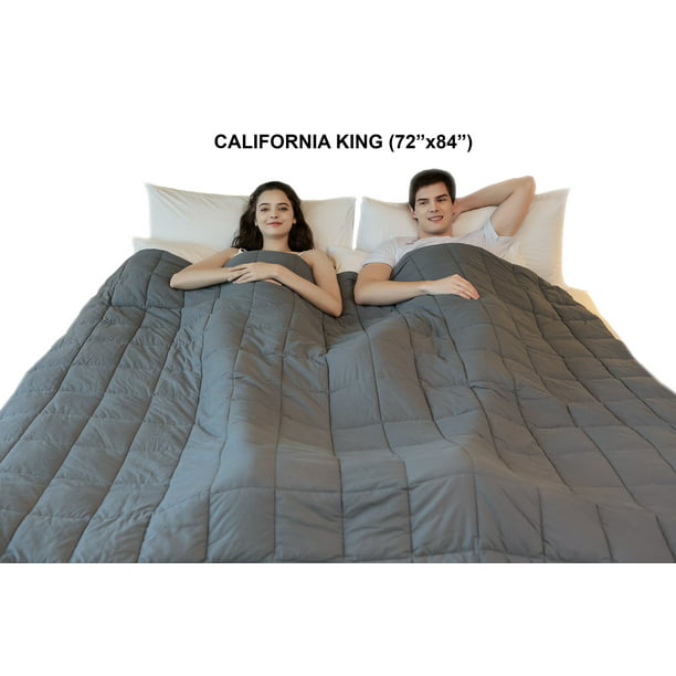 California King Sized Weighted Blanket, Weighted Blanket Queen Size Bed