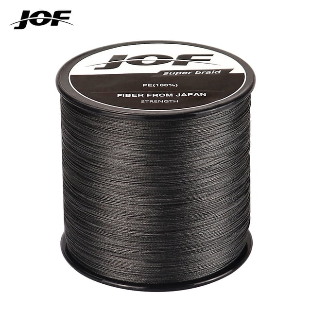 JOF 4 hilos de hilo de pescar trenzado multifilamento 300M 500M 1000M pesca de carpa alambre trenzado japonés accesorios de pesca línea Pe Tan Jianjun unisex