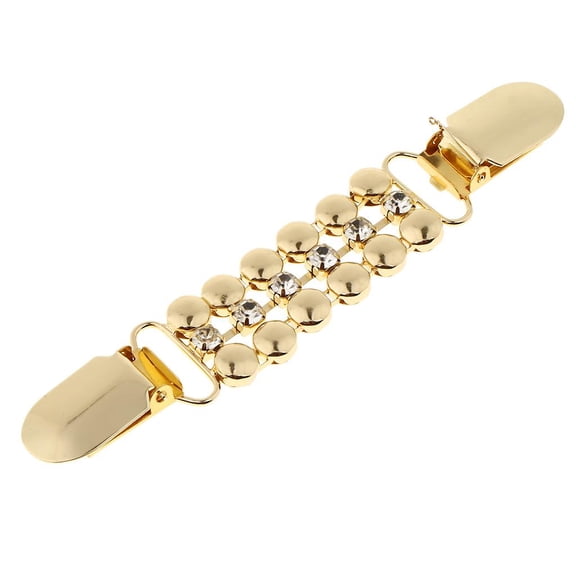 Womens Vintage Sweater Clips Blouse Shirt Collar Clip Gold