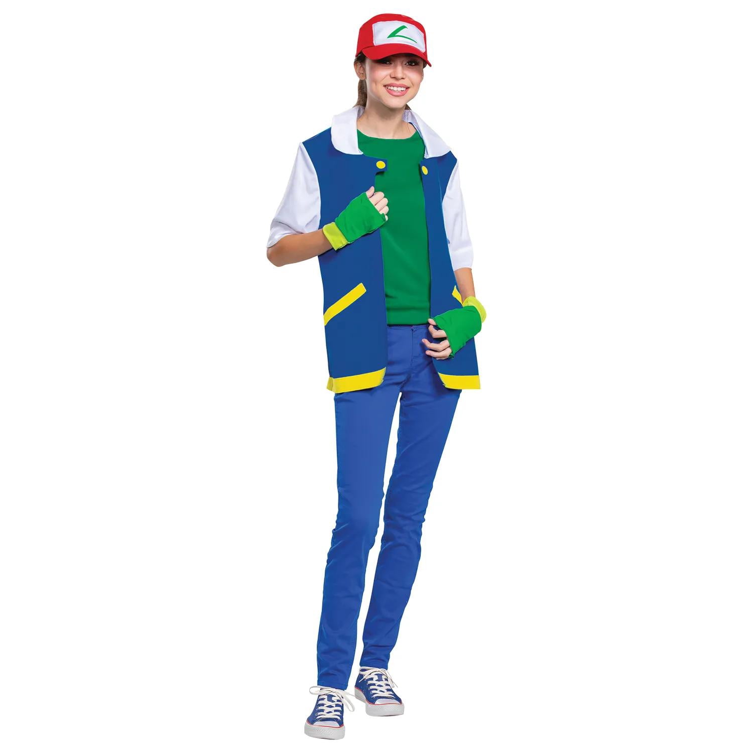 Disguise Adult Classic Ash Ketchum Costume - Size Small/Medium