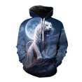 thumbnail image 3 of Sudadera con estampado de tigre para hombre, nueva moda 2023, sudadera holgada con bolsillo y estampado 3D, sudadera de manga larga, ropa para hombre, 3 of 5