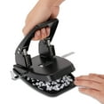 thumbnail image 5 of Staples 2-Hole Punch 28 Sheet Capacity Black 3/Pack ST26637/26637VS, 5 of 6