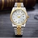 thumbnail image 1 of Reloj de pareja de moda resistente al agua, reloj de mujer, reloj de cuarzo para hombre, reloj dorado para mujer, 1 of 5