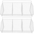 thumbnail image 3 of Cesta colgante de cocina, cesta de pared, soporte de almacenamiento de cocina, cesta de montaje en pared, 2 uds., 3 of 5
