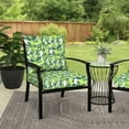 thumbnail image 2 of Mainstays 45" L x 22.75" W Green Monstera Rectangle Outdoor 2 Piece Deep Seat Cushion, 2 of 6