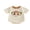 Apricot, variant on BemeyourBBs Newborn Baby Boy Girl Western Outfits Summer Clothes Bubble Romper Infant Short Sleeve Boots Cactus Print Bodysuit One Piece Shirt Tops