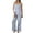 Sky Blue, variant on Tqcoqu Striped Pajama Set for Women 2 Piece Spaghetti Strap Cami Shorts Set Summer Casual Trendy Nightwear,Pink,Women's S-XL