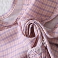 thumbnail image 4 of mgoYE Toddler Baby Girl Clothes 1-2 Years Summer Sleeveless Plaid Tank Top Casual Short Sets 2 Piece Outfits Pink, 4 of 5