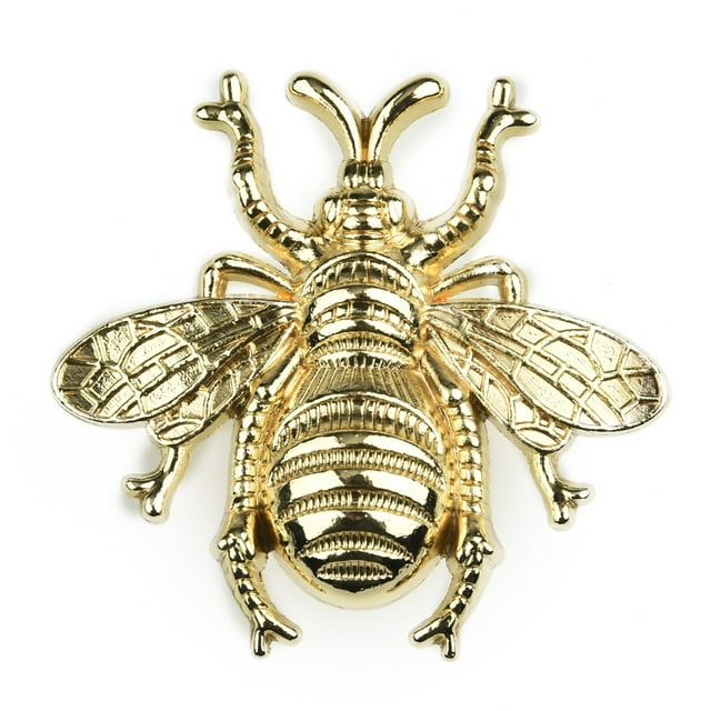 Allume Bouton de Garde-Robe en Forme d'Abeille Poignées de Meubles en Laiton Poignées de Porte et Poignées d'Armoire Or