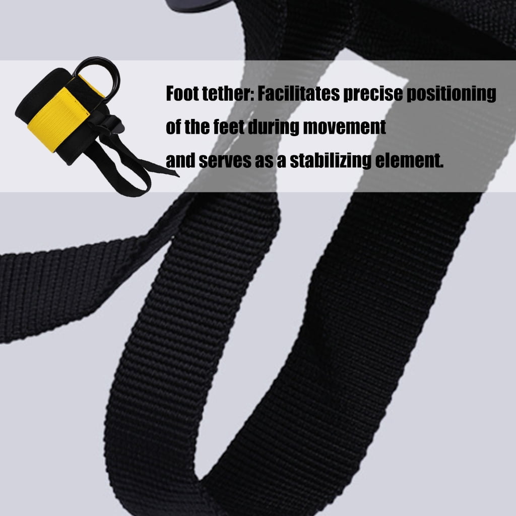 2Pcs Double D Rings Ankle Cuffs Legs Strength Training Brace Glute Kickbacks Ankle Strap Cable Attachments Easy to Use