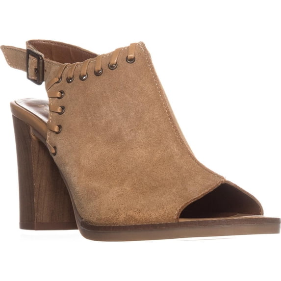 Womens Bella Vita Ora-Italy Pee-Toe Heels, Tan Suede