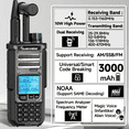 thumbnail image 1 of Walkie Talkie Quansheng TK11(8) de Alta Potencia 10W | Radio de Dos Vías de Doble Banda con Batería de 3000 mAh | Banda Aérea Incluida y Certificado IC, 1 of 6