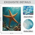 thumbnail image 3 of Diamond Art Kits for Adults - 5d Underwater Starfish Ocean Scene Diamond Painting for Adults, Diamond Art for Adults Beginners, Diamond Painting Kits for Adults for Home Wall Decor, 3 of 7