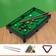 thumbnail image 1 of Mini Pool Table Table Billiards Game Set With 2 Sticks & 11 Balls Home Office Desk Stress Relief Games Children's Gifts, 1 of 6