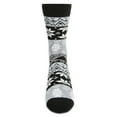 thumbnail image 2 of MeMoi Men's Snowflake Fairisle Super Soft Cozy Crew Socks - Mens - Male, 10-13, Black, 2 of 2