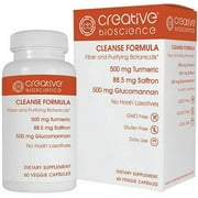 Creative Bioscience Cleanse Diet 1234 Capsules Dietary Supplement, 60 Ct