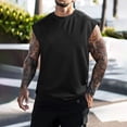 thumbnail image 4 of Yiaimeir Men's Sleeveless Moisture-Wicking Athletic Tank Top Quick-Dry Lightweight Ideal For Gym Running Sports,Size S-3XL, 4 of 5