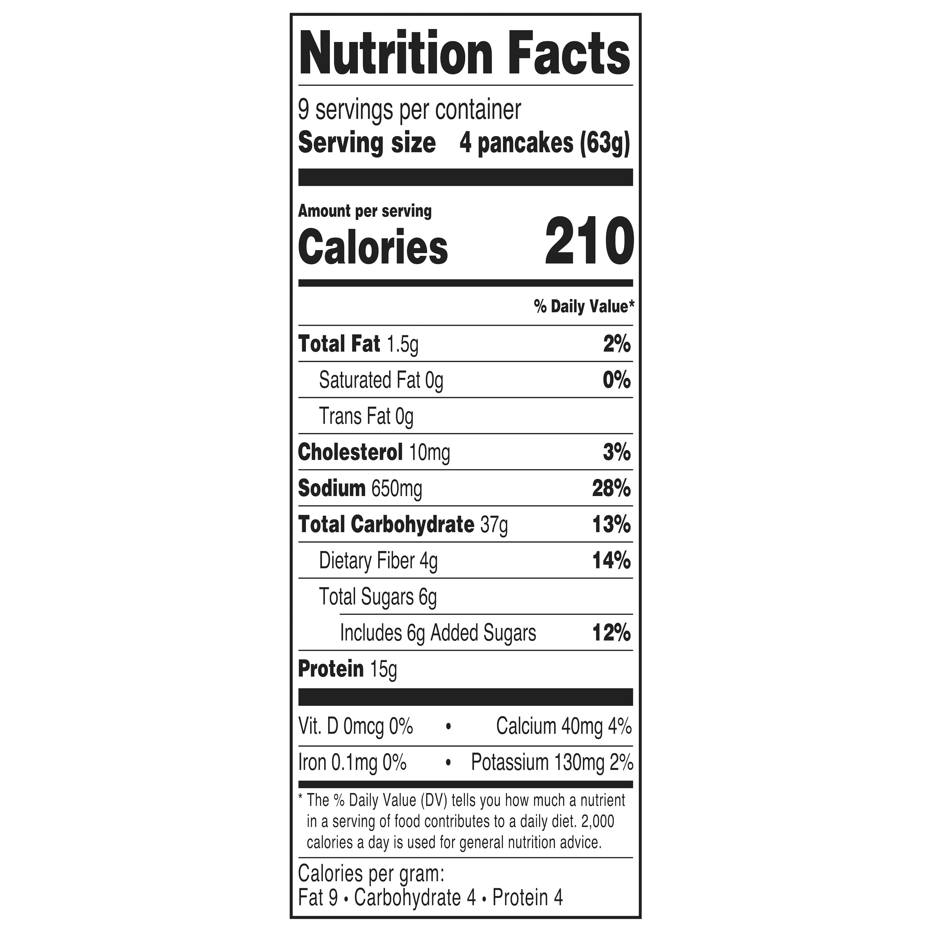bettergoods Buttermilk Protein Pancake and Waffle Mix, 20 oz