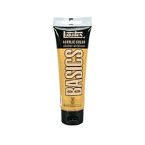 Liquitex BASICS Acrylic Color, 4 oz. Tube, Iridescent Gold